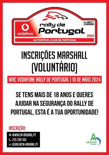 Inscrições Marshall Rally De Portugal 2024 Inscrições Marshall Rally De Portugal 2024