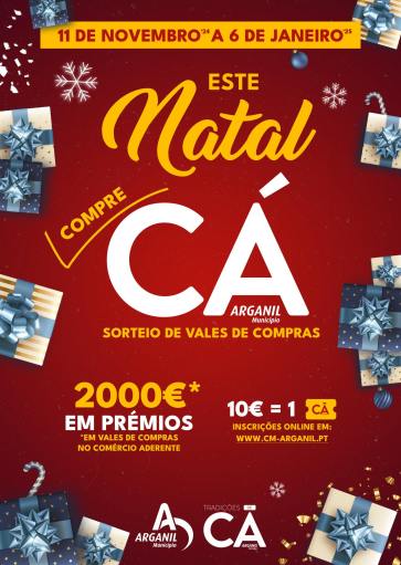 Cartaz Sorteio De Vales De Compras Arganil “este Natal, Compre CÁ“ 2024 Cartaz Sorteio De Vales De Compras Arganil “este Natal, Compre CÁ“ 2024