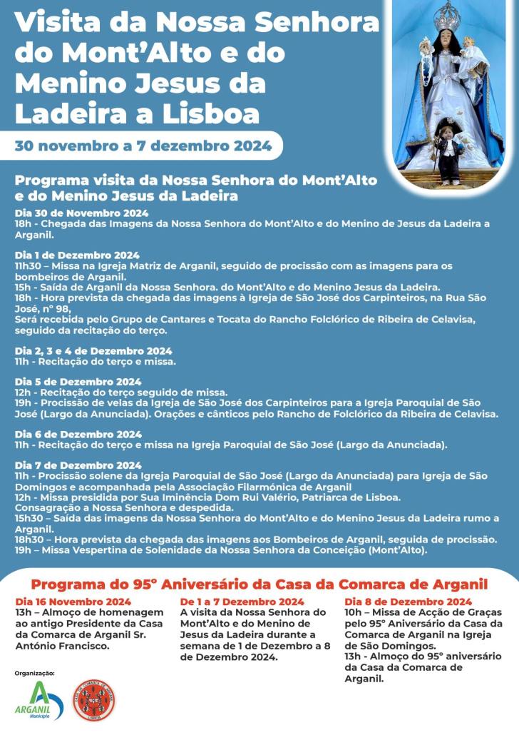 Visita Nossa Senhora Do Mont'alto A Lisboa Final