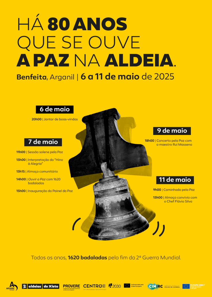 24988 Aldeias Do Xisto Kv P1 Cartaz Projeto Benfeita 80 Anos Festa Da Paz Mc