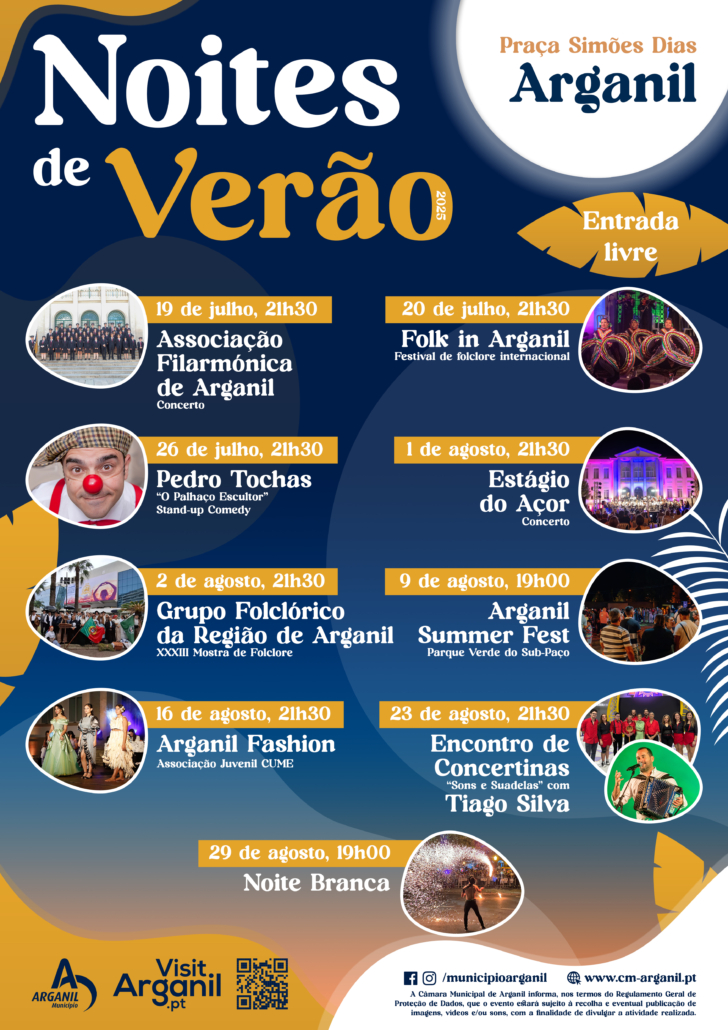 Cartaz Noites De Verão Arganil 2025 Web