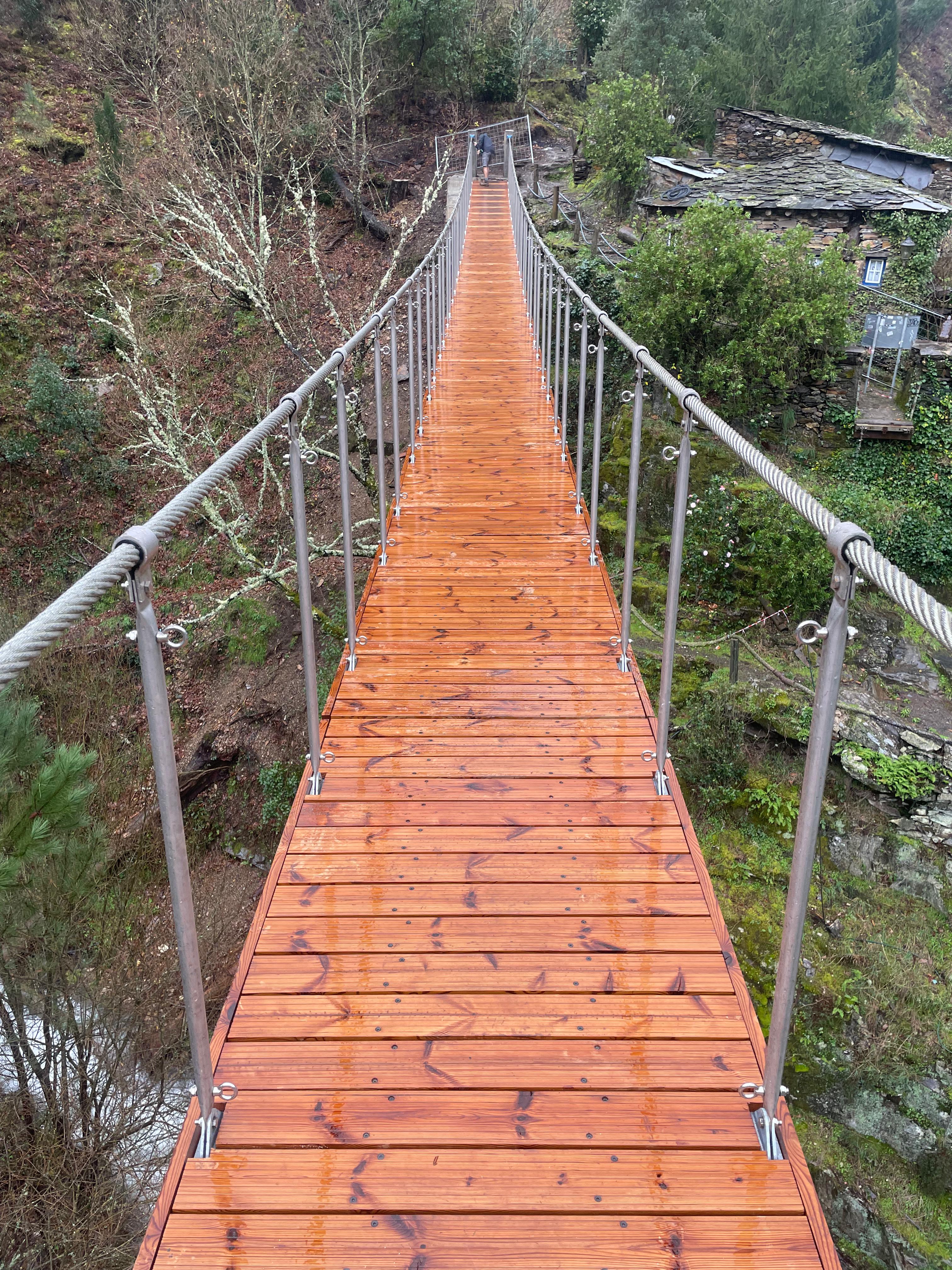 Foto Ponte Suspensa Foz DÉgua
