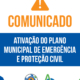Ativação Plano Municipal De Emergência E Proteção Civil