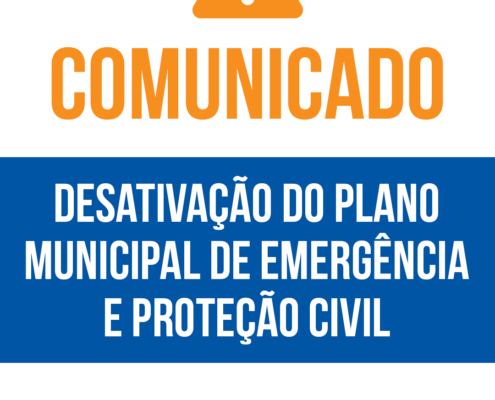 Plano Municipal De Emergência E Proteção Civil Desativação