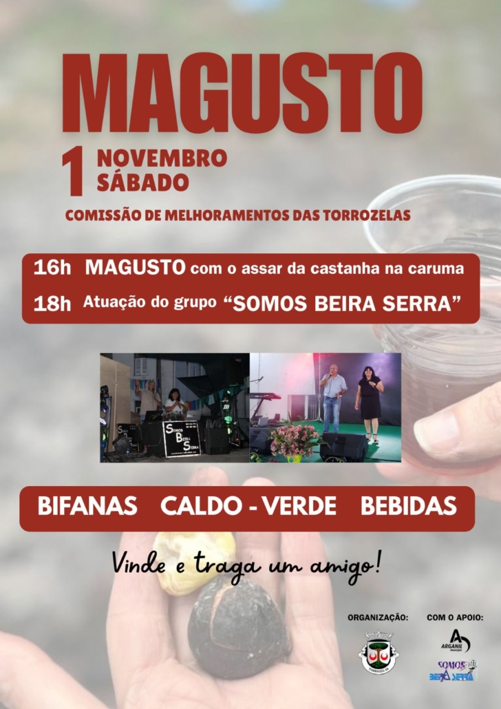 Cartaz Magusto Torrozelas 2025