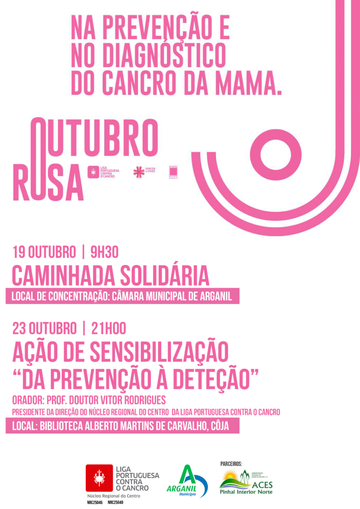 Outubro Rosa Arganil 2025 C Numeros