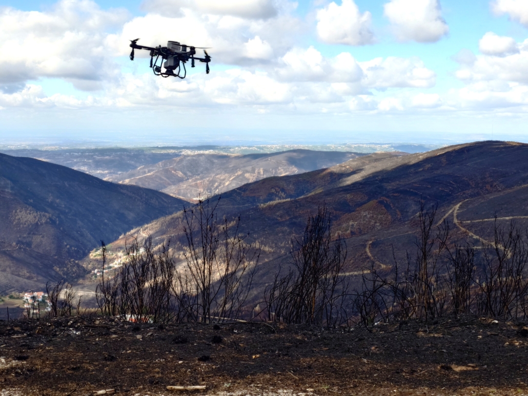 Sementeira Com Drone Arganil