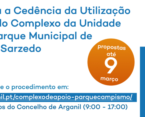 Anuncio Exploração Do Complexo Da Unidade De Apoio Ao Parque Municipal De Campismo Do Sarzedo V2