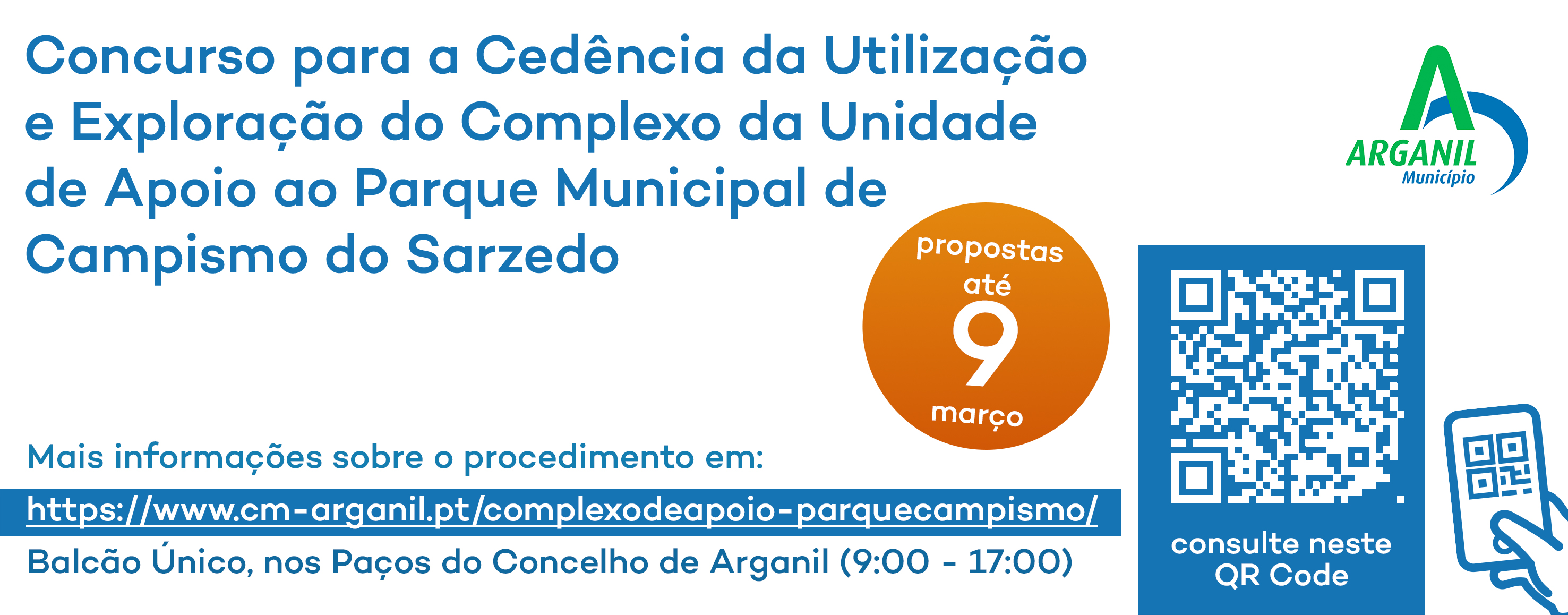 Anuncio Exploração Do Complexo Da Unidade De Apoio Ao Parque Municipal De Campismo Do Sarzedo V2