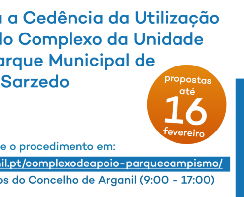 Anuncio Exploração Do Complexo Da Unidade De Apoio Ao Parque Municipal De Campismo Do Sarzedo V2