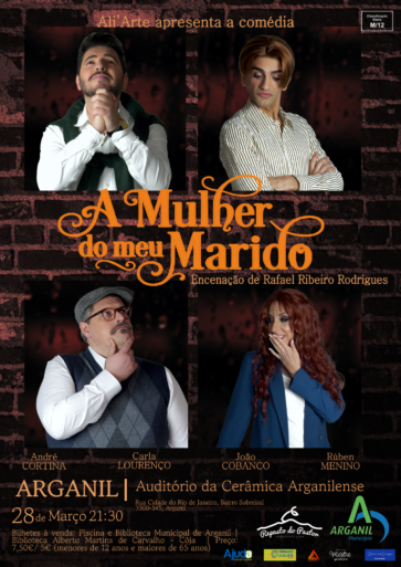 Cartaz A4 A Mulher Do Meu Marido Arganil