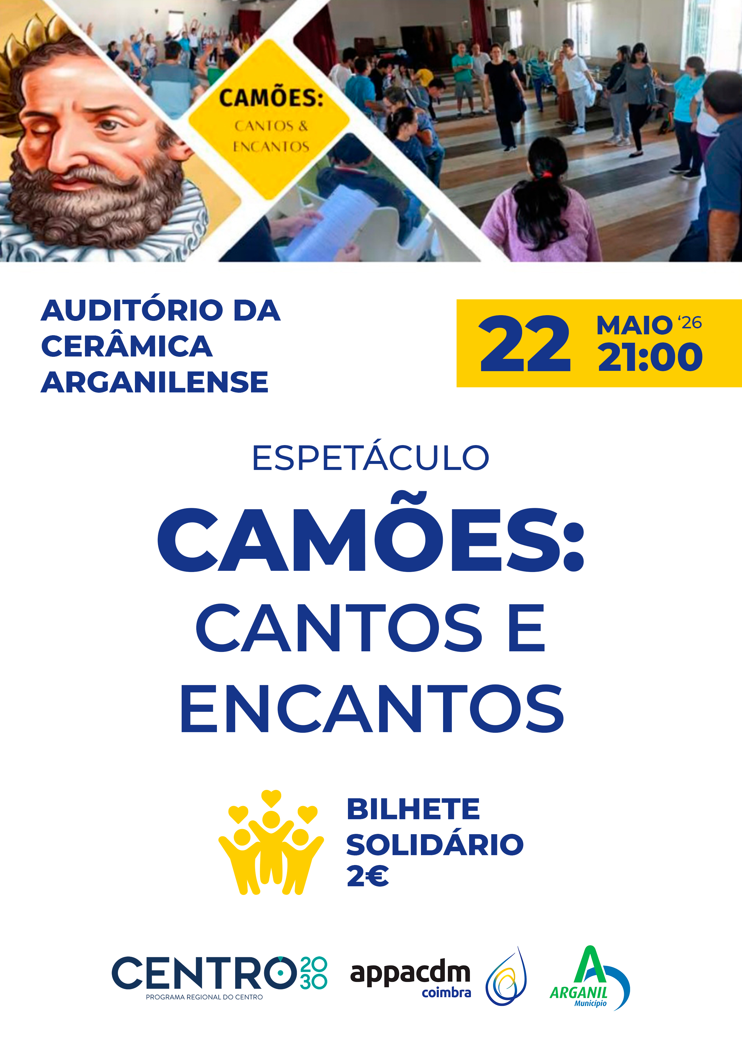 Espetáculo Camões Cantos E Encantos Maio 2026