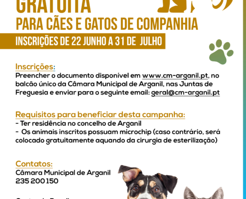 Campanha Esterelização Centro Animal 2026