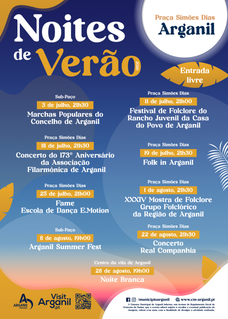 Cartaz Noites De Verão Arganil 2026