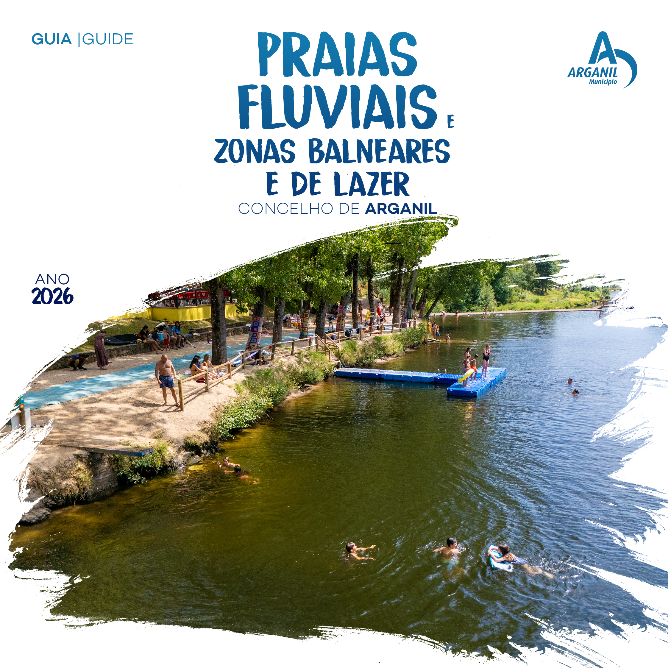 Capa Guia Praias Fluviais E Zonas Balneares De Arganil