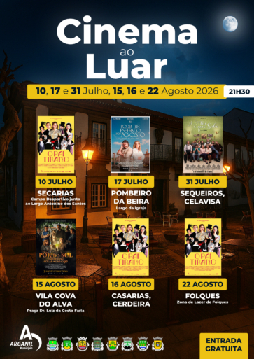 Cinema Ao Luar 2026
