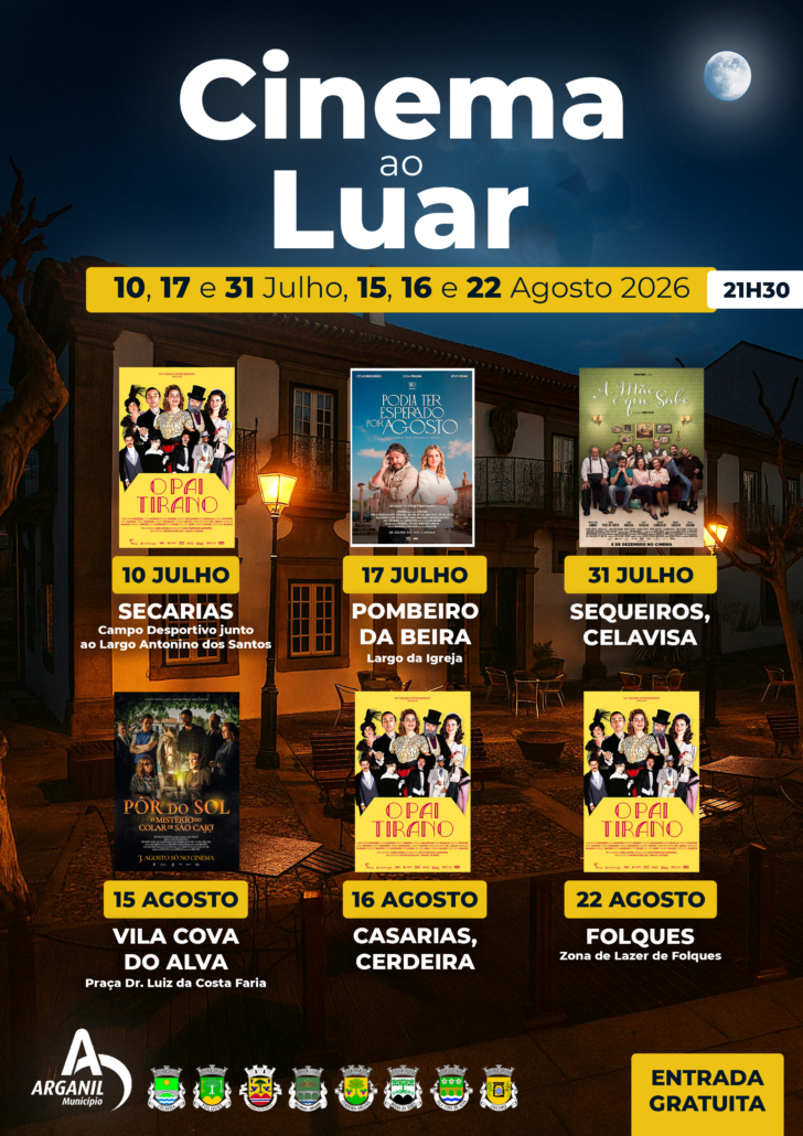 Cinema Ao Luar 2026