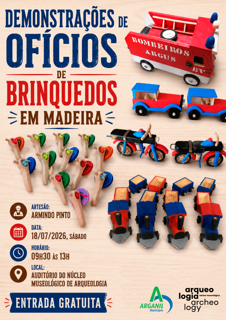 Demonstrações De Ofícios Brinquedos Em Madeira