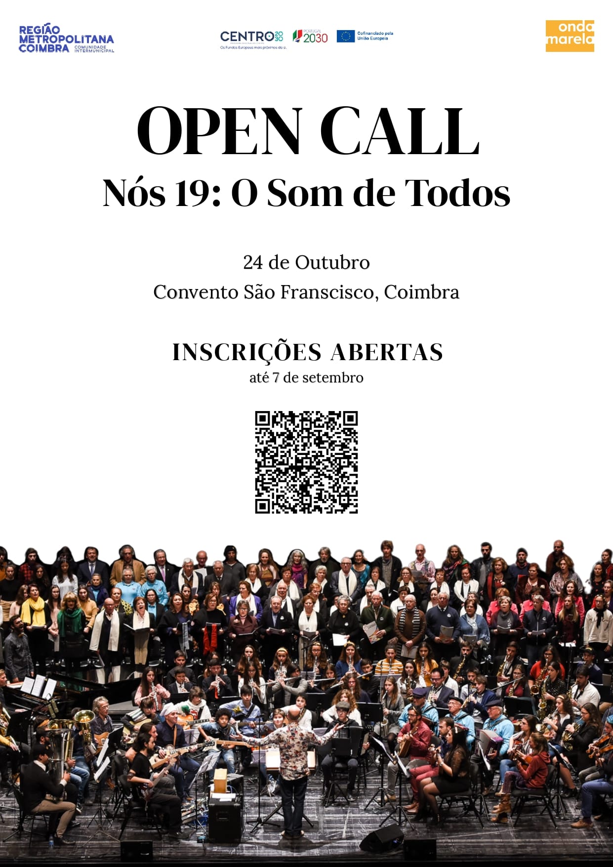 Open Call Nós 19 O Som De Todos Cartaz A4 Page 0001