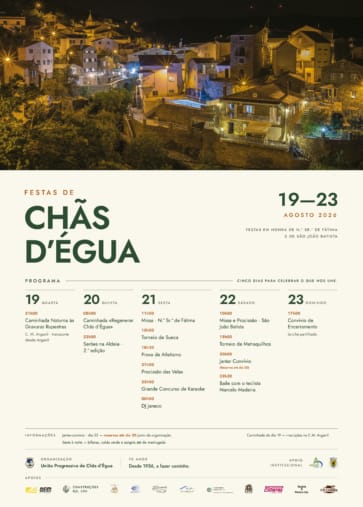 Cartaz Festas Chãs DÉgua 2026