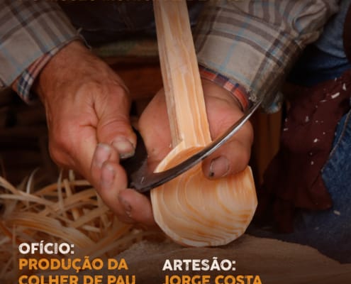 Demonstração De Ofícios No Museu Municipal De Arganil Colher De Pau