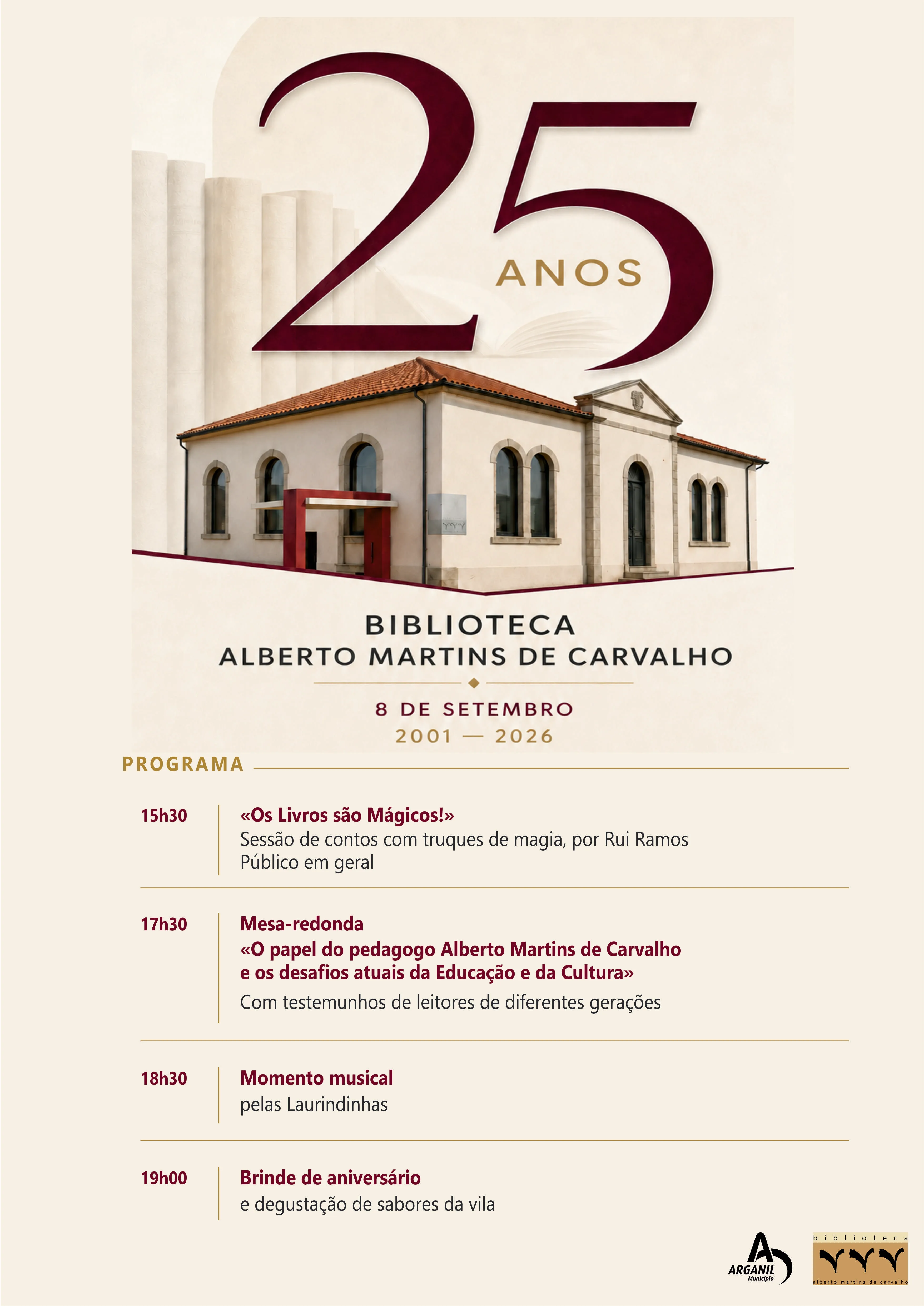 Cartaz 25 Anos Programa (002) Cartaz 25 Anos Programa (002)