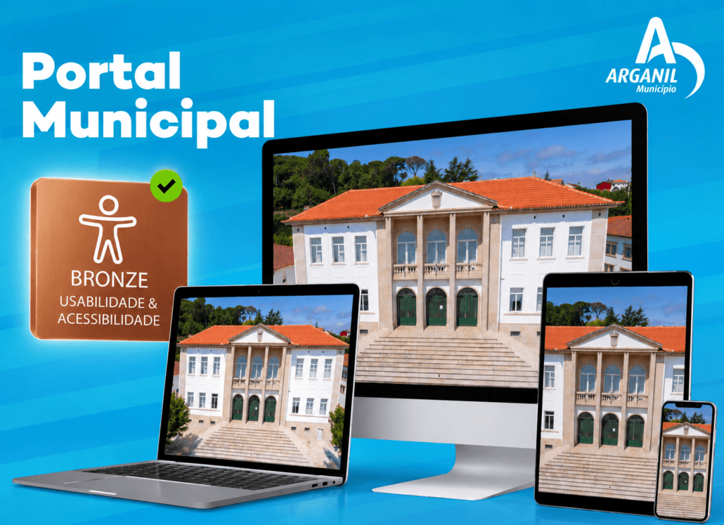 Portal Municipal Arganil Selo Bronze