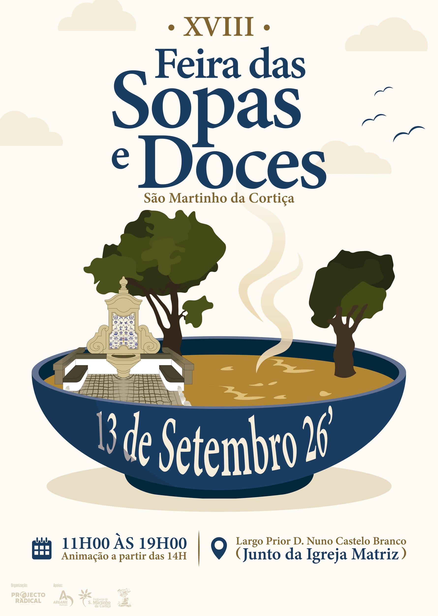 Cartaz Feirasopasedoces